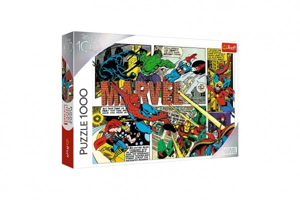 Trefl Puzzle Disney 100 let: Neporazitelní Avengers 1000 dílků