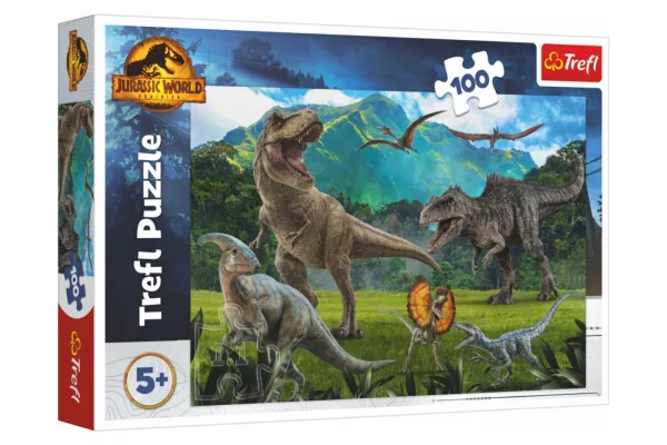 Trefl Puzzle Jurský svět: Nadvláda 100 dílků