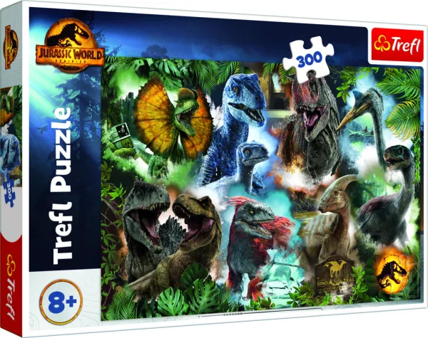 Trefl Puzzle Jurský svět: Nadvláda 300 dílků