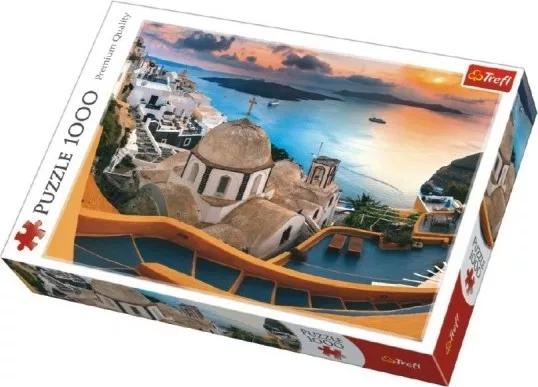 Trefl Puzzle Santorini / 1000 dílků