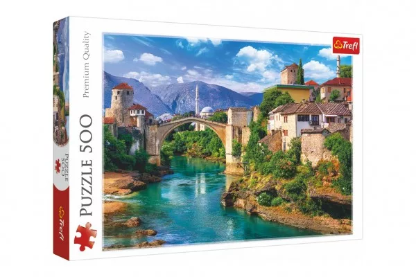Trefl Puzzle Starý most v Mostaru / 500 dílků
