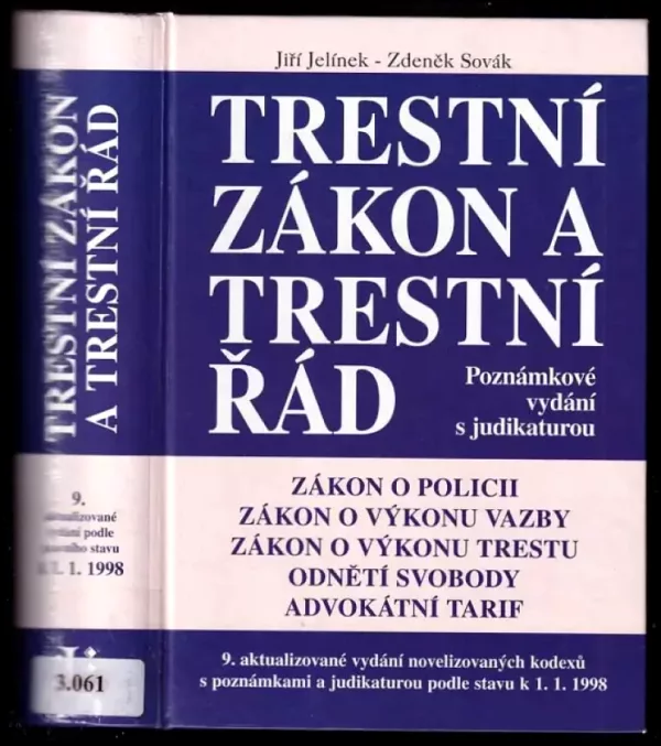 Trestní zákon a trestní řád