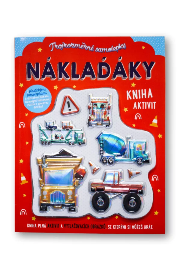 Trojrozměrné samolepky Náklaďáky