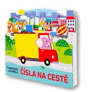 Tvarované leporelo - Čísla na cestě