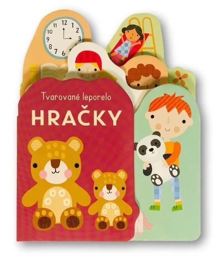 Tvarované leporelo Hračky