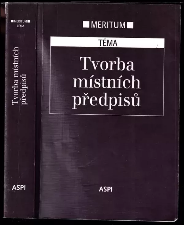 Tvorba místních předpisů