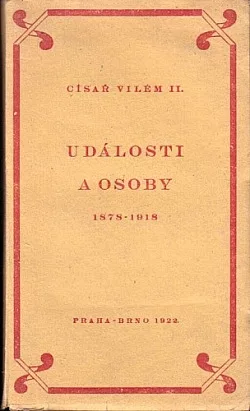 Události a osoby : 1878-1918