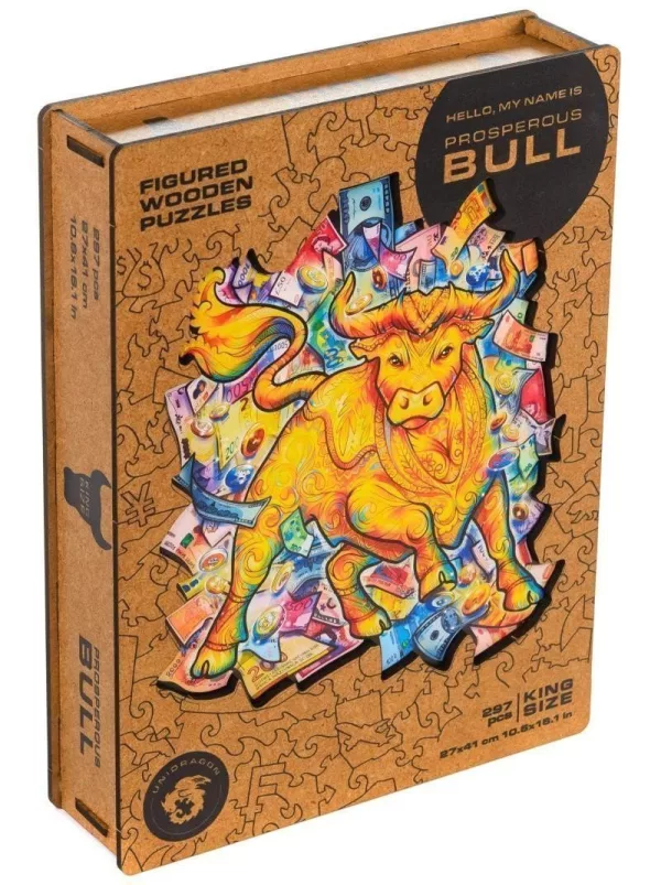 Unidragon dřevěné puzzle