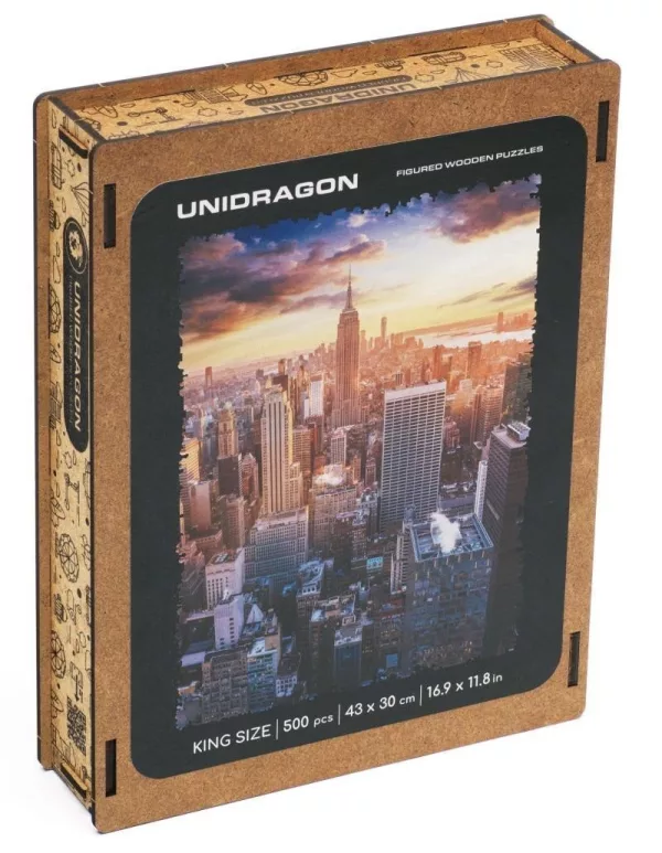Unidragon dřevěné puzzle