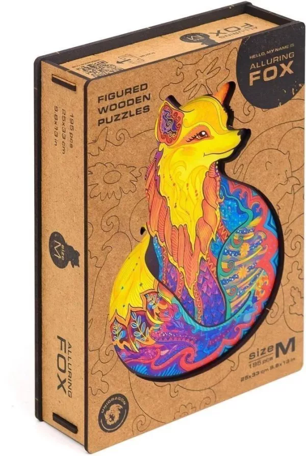 UNIDRAGON dřevěné puzzle