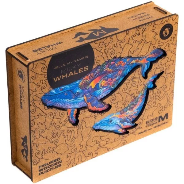 Unidragon dřevěné puzzle