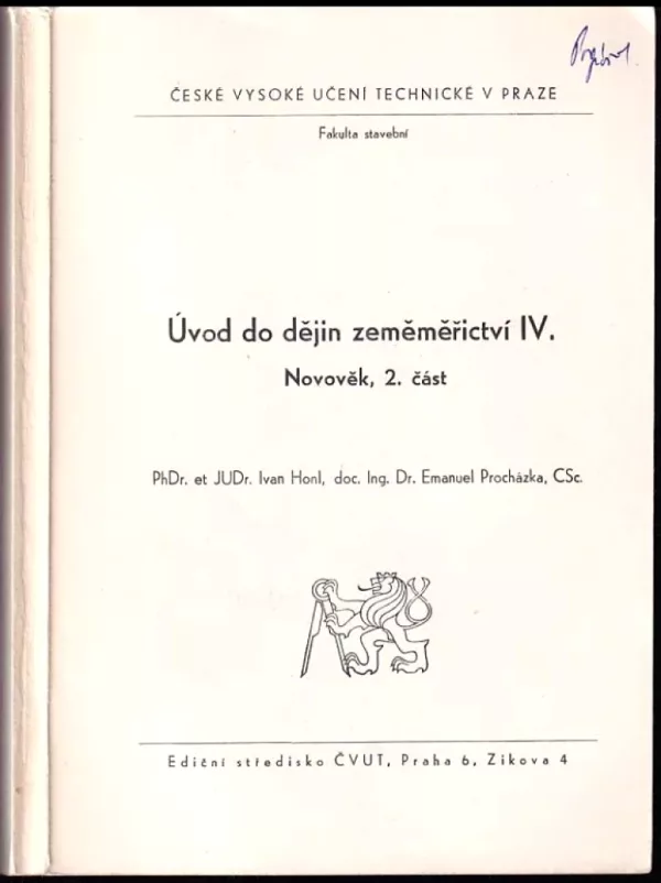 Úvod do dějin zeměměřictví