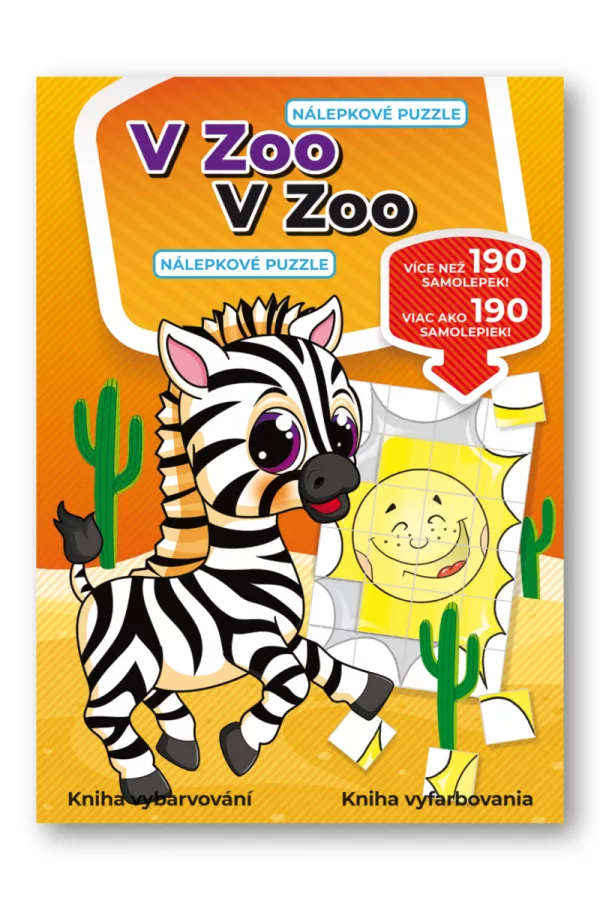 V ZOO - Nálepkové puzzle / V ZOO