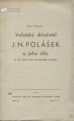Valašský skladatel J. N. Polášek a jeho dílo