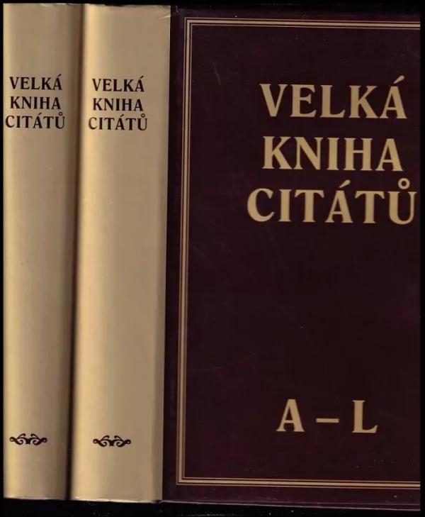 Velká kniha citátů : Díl 1-2