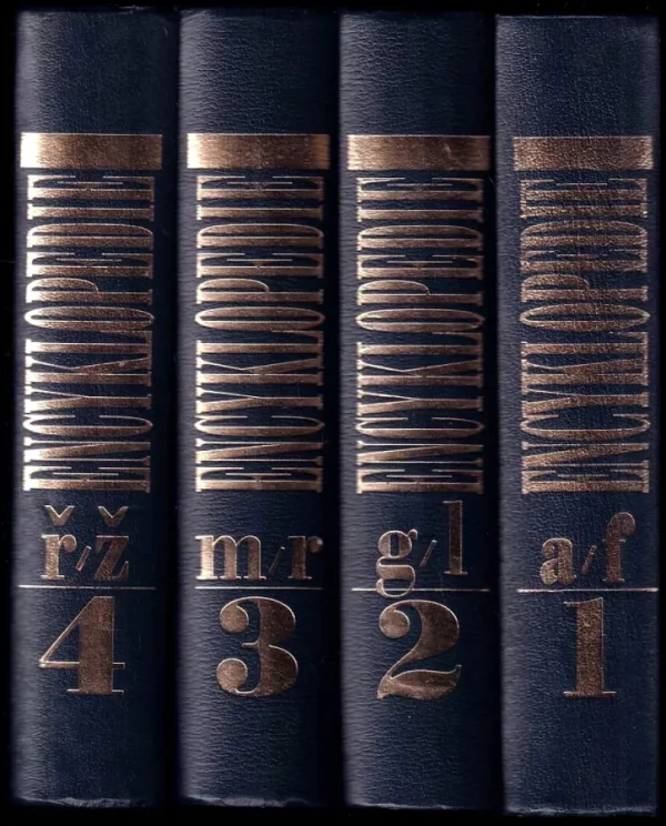 Všeobecná encyklopedie ve čtyřech svazcích : Díl 1-4