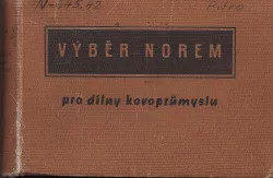 Výběr norem pro dílny kovoprůmyslu