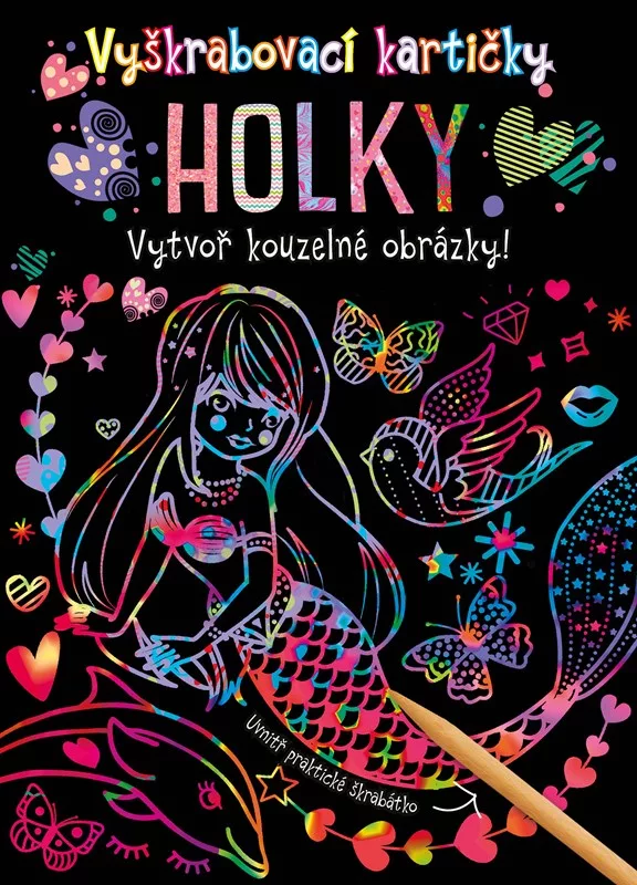 Vyškrabovací kartičky - Holky