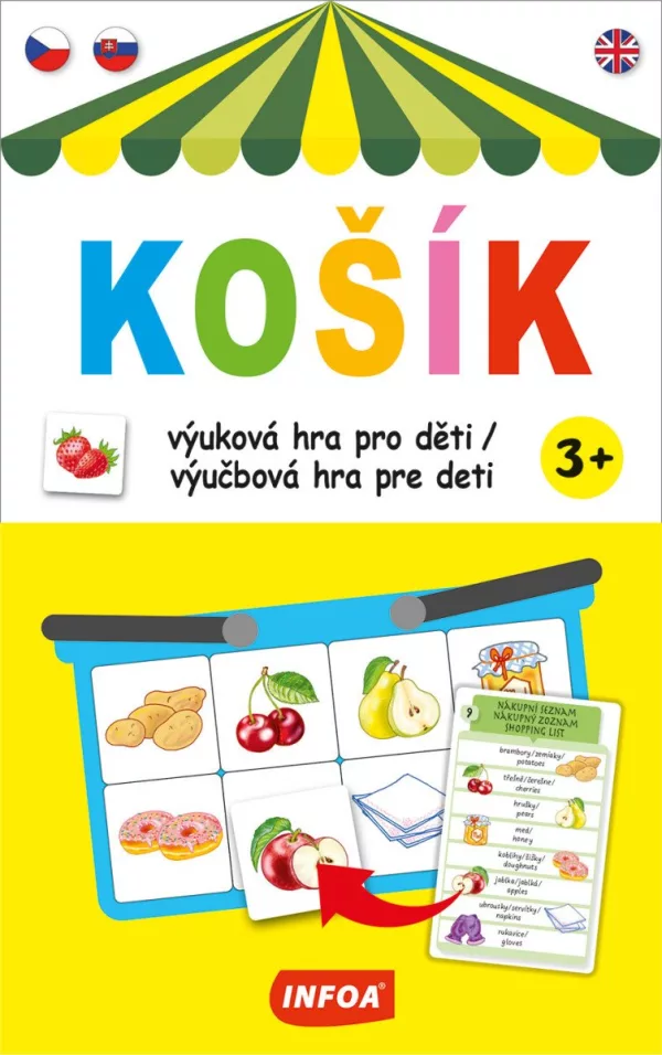 Výuková hra (krabička) - Košík / Výučbová hra