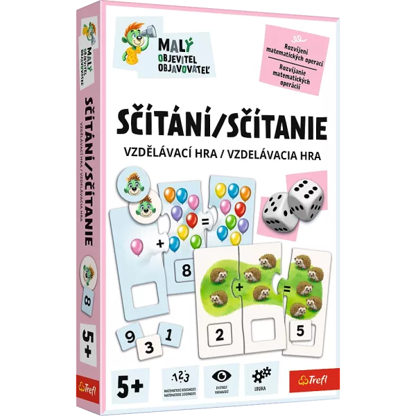Vzdělávací hra Malý objevitel: Sčítání