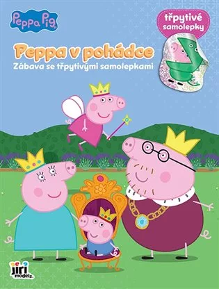 Zábava se třpytivými samolepkami Prasátko Peppa