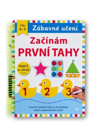 Začínám první tahy napiš a smaž s fixou