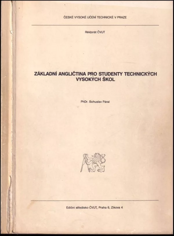 Základní angličtina pro studenty technických vysokých škol