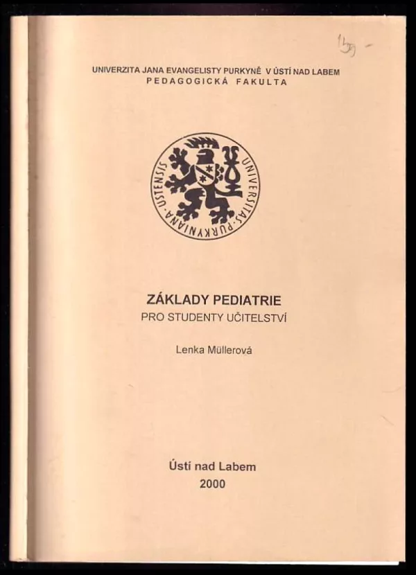 Základy pediatrie pro studenty učitelství