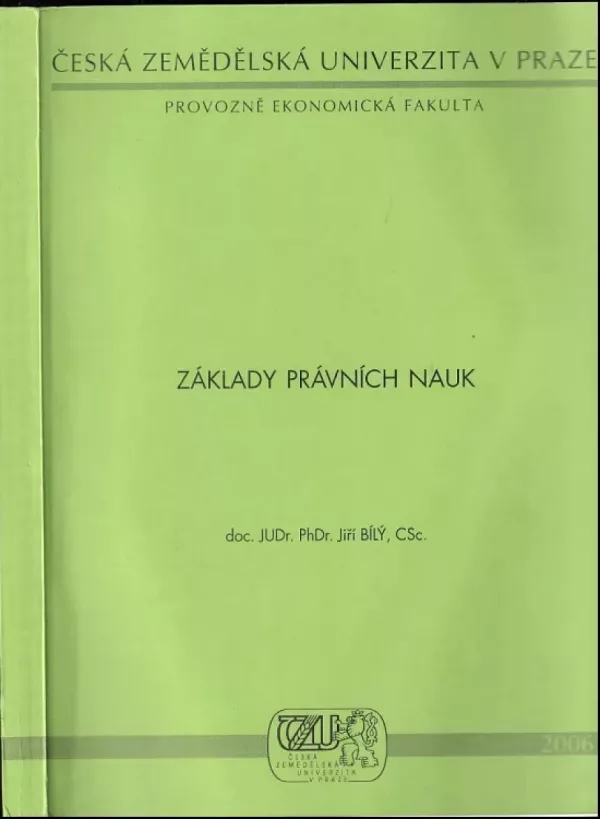 Základy právních nauk