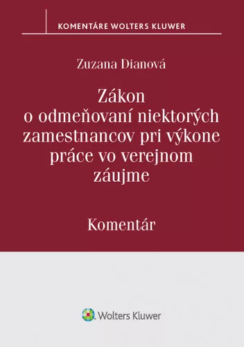 Zákon o odmeňovaní niektorých zamestnancov pri výkone práce vo verejnom záujme