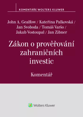 Zákon o prověřování zahraničních investic Komentář