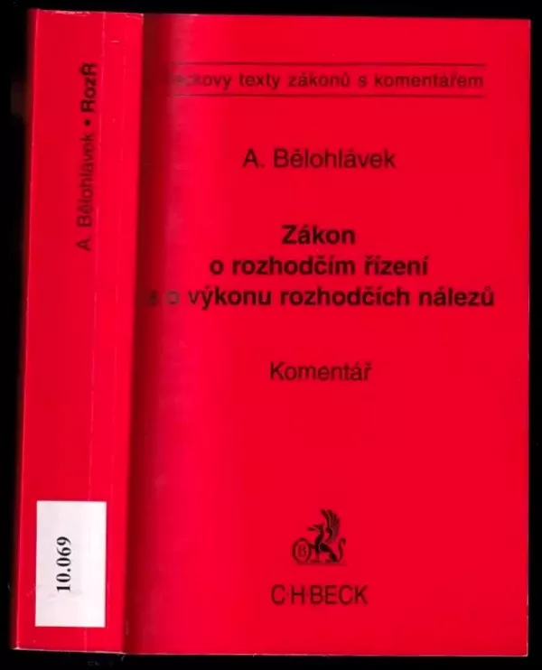 Zákon o rozhodčím řízení a výkonu rozhodčích nálezů