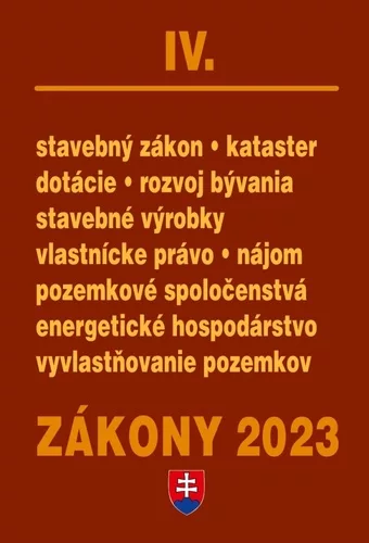 Zákony IV 2023