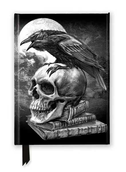 Zápisník Flame Tree. Alchemy: Poe’s Raven (Foiled Journal)