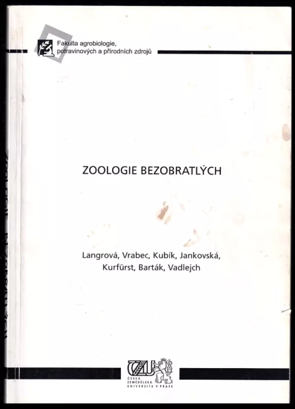 Zoologie bezobratlých