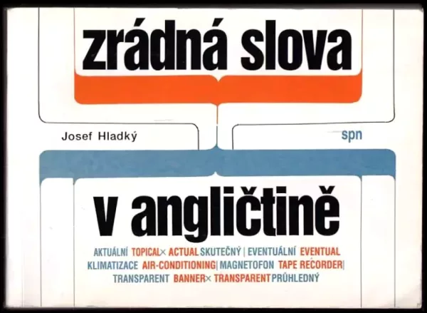 Zrádná slova v angličtině