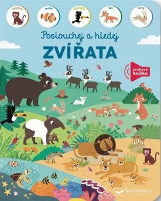 Zvířata - poslouchej a hledej