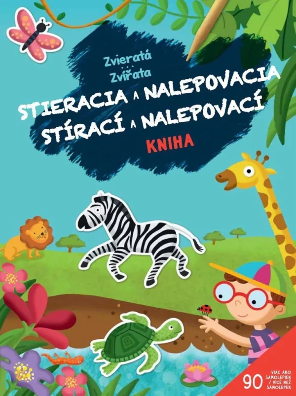 Zvířata - Stírací a nalepovací kniha / Zvieratá