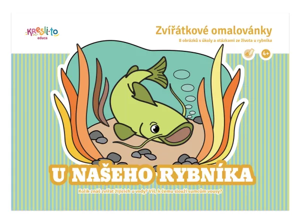 Zvířátkové omalovánky / U našeho rybníka