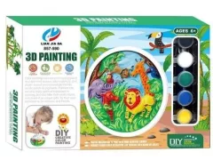 3D malování divoká zvířata