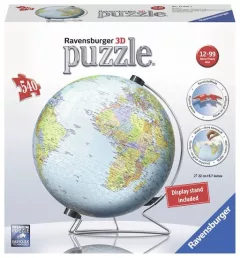 3D Puzzle-Ball: Globus 540 dílků