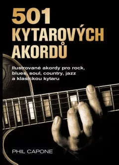 501 kytarových akordů - Ilustrované akordy pro rock, blues, soul, country, jazz a klasickou kytaru