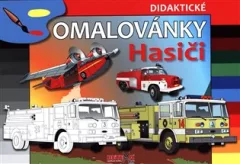 Hasiči - didaktické omalovánky