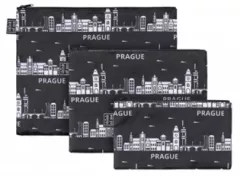 Set 3 taštiček Praha