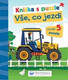 Knížka s puzzle - Vše, co jezdí