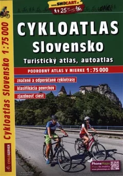 Cykloatlas Slovensko 1:75 000
