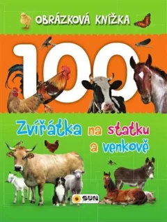 Obrázková knížka - Zvířátka na statku a venkově