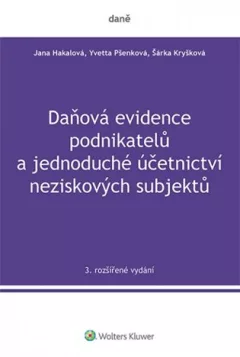 Daňová evidence podnikatelů a jednoduché účetnictví neziskových subjektů, 3. rozšířené vydání