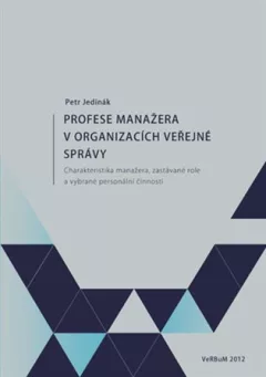 Profese manažera v organizacích veřejné správy