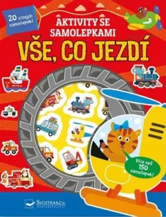Aktivity se samolepkami - Vše, co jezdí